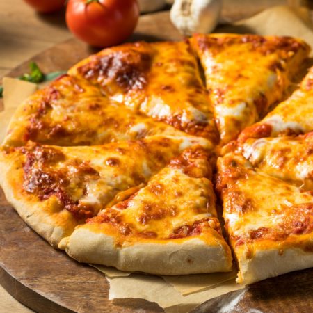 Homemade Italian Cheese Pizza