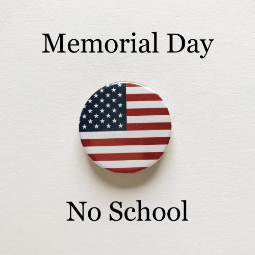 Memorial Day No School