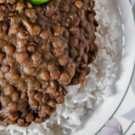black beans and rice