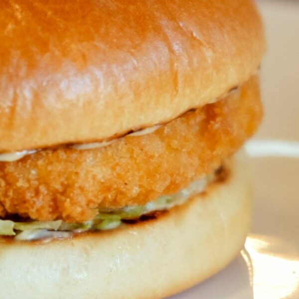 Feb 24 Grilled Chicken Patty Sandwich Aquinas