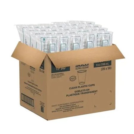 Dart 9 oz plastic cups