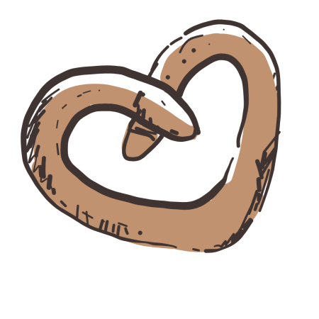 pretzel heart