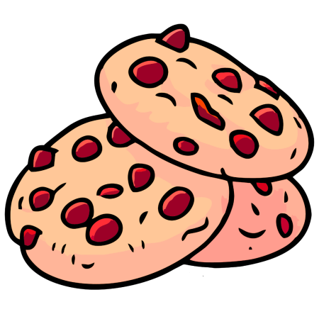 strawberry shortcake cookie