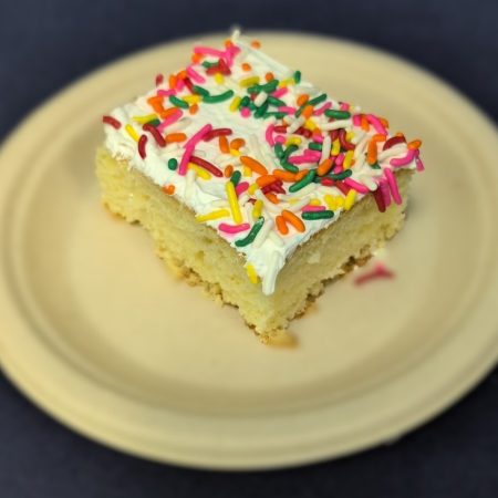 white cake